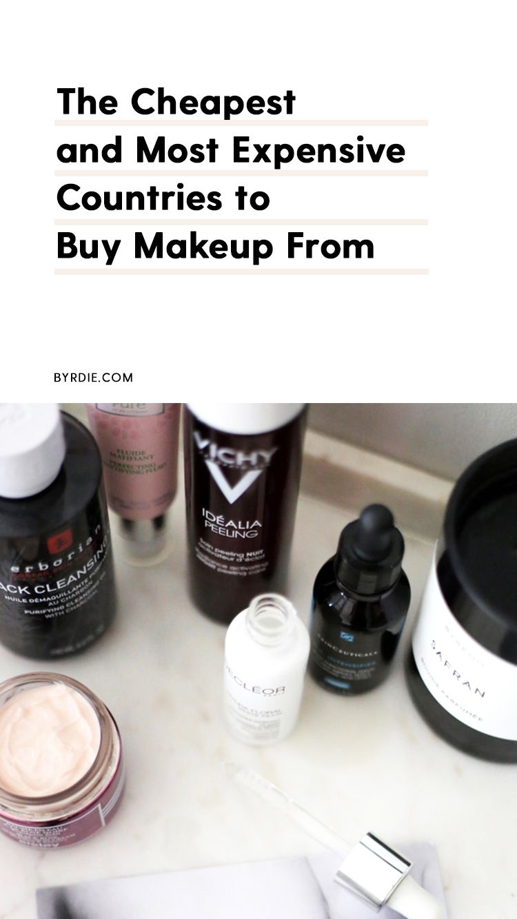 In Which Country Makeup is the Cheapest? Makeup Analysis