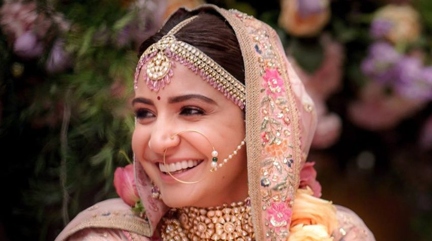 Who Did Anushka Sharma Bridal Makeup?