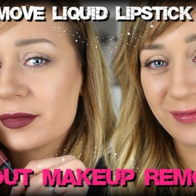 How to Remove Lipstick Without Makeup Remover
