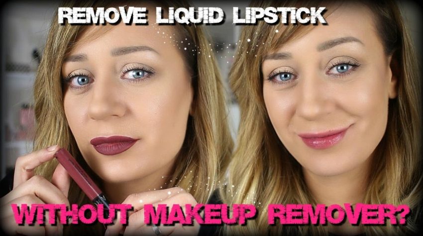 How to Remove Lipstick Without Makeup Remover
