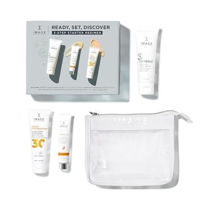 IMAGE Skincare Ready Set Discover: Ultimate 3-Piece Travel Holiday Gift Set