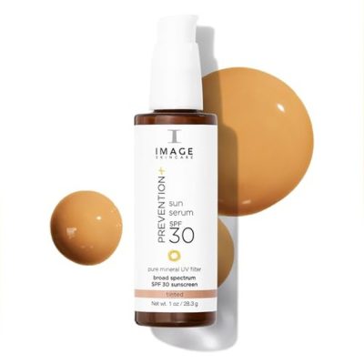 IMAGE Skincare PREVENTION+ Sun Serum SPF 30: Perfect Tinted Mineral Sunscreen Review
