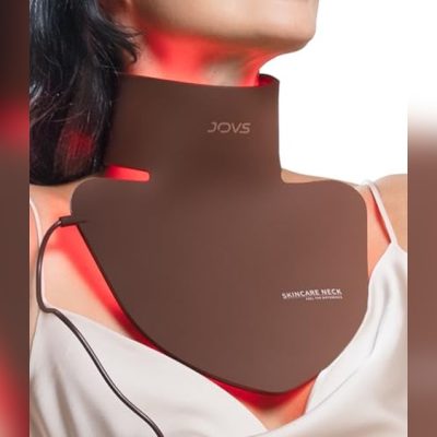 JOVS LED Neck & Chest Mask: Ultimate Red Light Therapy for Glowing Skin