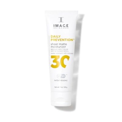 IMAGE Skincare DAILY PREVENTION Sheer Matte Moisturizer SPF 30 Review